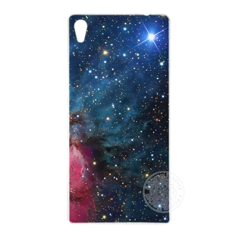 Цветной чехол HAMEINUO для galaxy universe sony xperia C6 XA1 XA ULTRA X XP L1 compact XR/XZ/XZS PREMIUM|space case|space galaxyspace