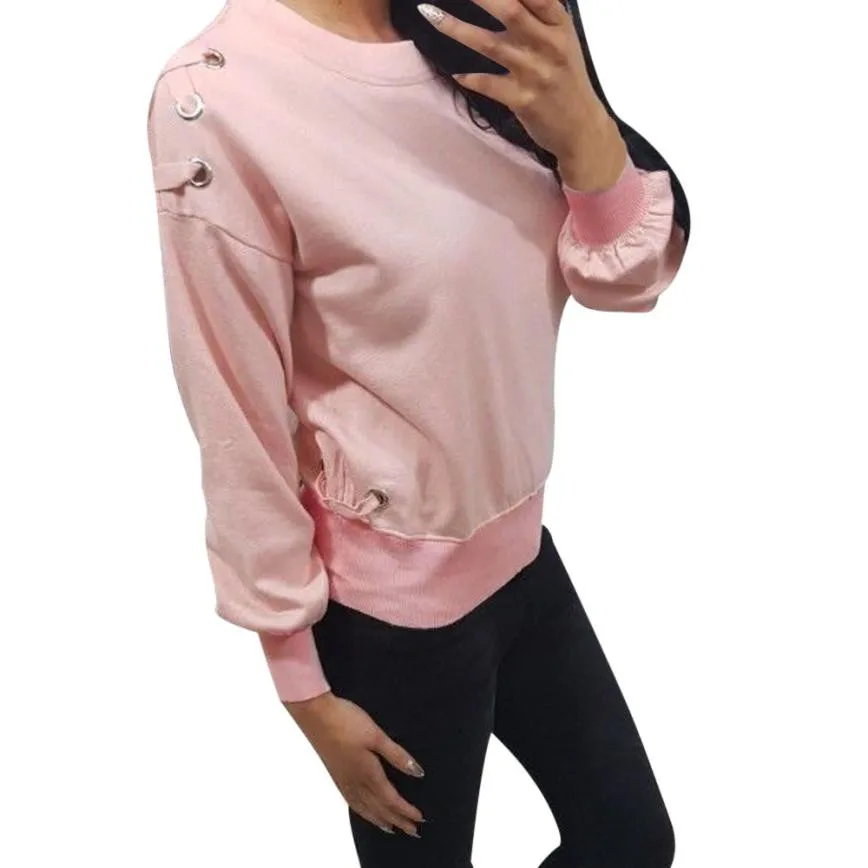 Autumn Winter Women Pullovers Casual Long Sleeve