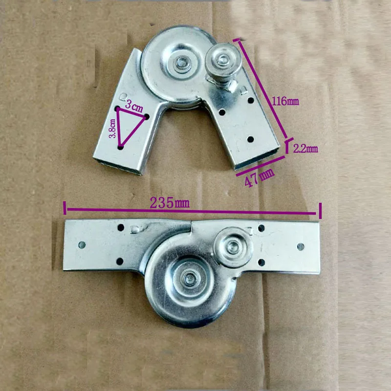 Techniek Ladder Accessoires Vierkante Ijzeren Gezamenlijke Hoofd van