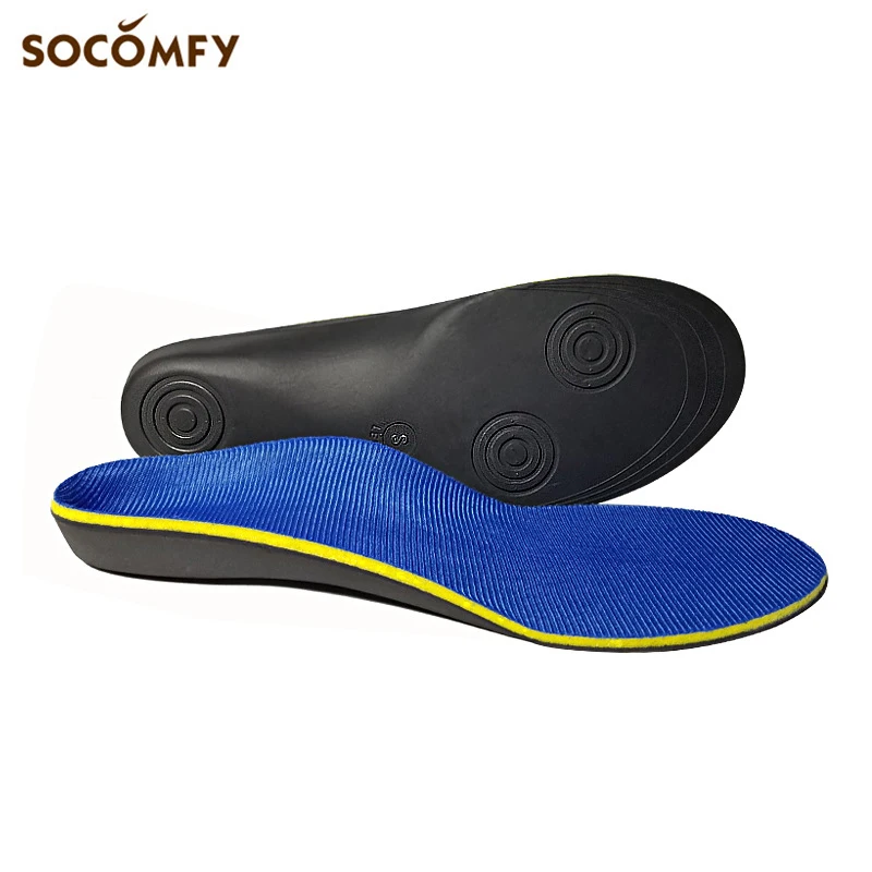 

SOCOMFY EVA Orthotic Insoles Flat Feet Arch Support Cushion Feet Care Insert Orthopedic Insole for Flat Foot Health Sole Pad