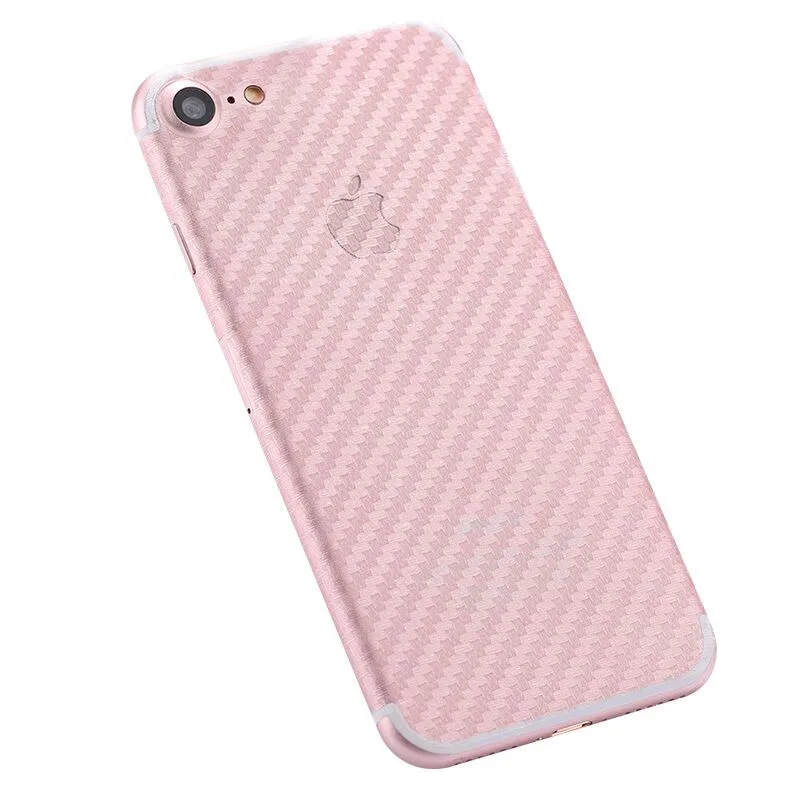 10 шт./Лот 3D углеродное волокно задняя пленка для iPhone XS MAX XR 7 8 PLUS защита экрана