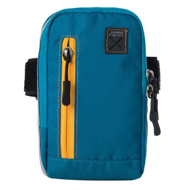 Adjustable Running Arm Bag Outdoor Sport Arm Band Case Nylon Jogging Pouch Gym Waist Bag with