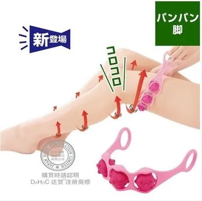 

FREESHIPPING Wheel artifact stovepipe Leg massage equipment Household Massager Original Point Massage Tools