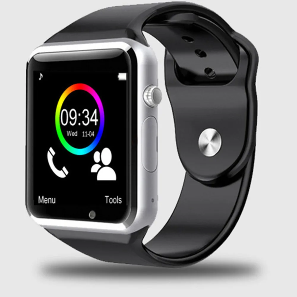 Fsoran A1 Bluetooth Смарт часы наручные Спорт Шагомер с SIM Камера Smartwatch для Android-смартфон