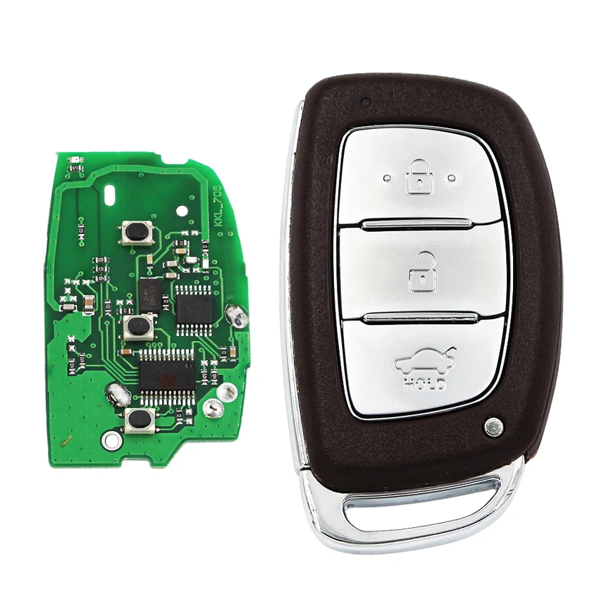 Smart Remote Car Key Fob 3 Button 433MHz PCF7952 Chip for Hyundai IX35+ FCC ID: 95440-2S610