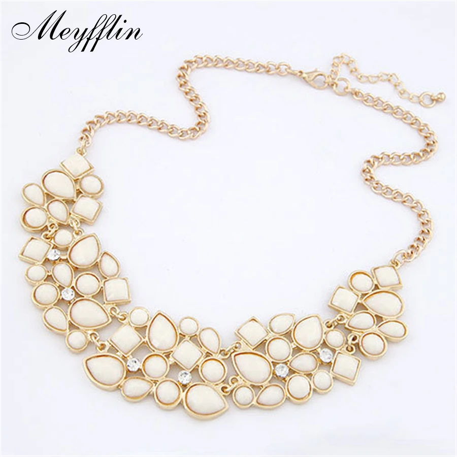 Fashion Statement Necklaces & Pendants for Women Collier Femme 2016 Vintage Maxi Necklace Collares Mujer Kolye Jewelry Bijoux