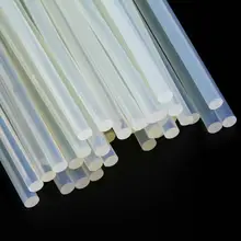 30 шт./лот 11*190 мм термоплавкий клей-карандаш прозрачный клей-карандаш DIY Ювелирные изделия ремесла обслуживание палочки высокой вязкости