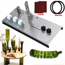 Регулируемая стеклянная бутылка вина резак высокой прочности и твердости фрезы для бутылок для резки машины DIY ремесло инструмент для переработки