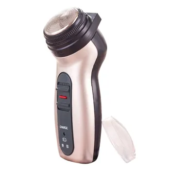 

Dual Use Men Shaver Rechargeable Stainless Steel Blade Shaving Machine Razor Rotating Portable Electric Beard Trimmer