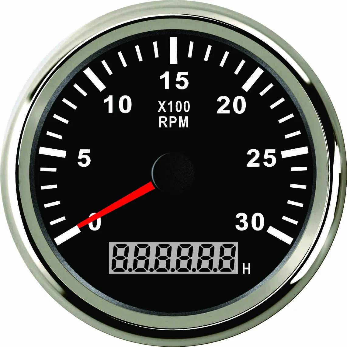

Samdo 85mm 3000 RPM Tachometer Gauge With Hour Meter For Marine Tachometer Car Truck Boat Waterproof