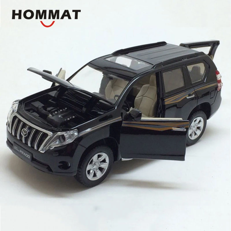 Моделирование HOMMAT 1:32 Toyota Land Cruiser Prado внедорожник внедорожный Литой Сплав литой