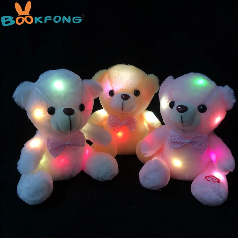 glowing teddy