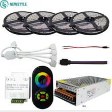 SMD5050 RGB Flexible font b LED b font font b Strip b font Light Waterproof Non