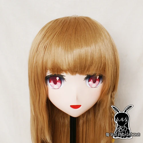 

(KM5168)Quality Handmade Female/Girl Resin 3/4 Head Japanese Cartoon Character Cosplay Kigurumi Mask Crossdresser