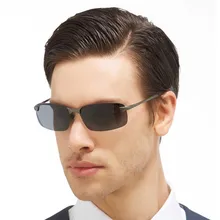 Брендовые Дизайнерские мужские солнцезащитные очки водителя, зеркальные поляризованные солнцезащитные очки Oculus, сплав, очки для рыбалки, мужские