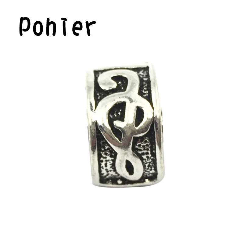 

Зажимы бусины-замочки музыкальный бисеры, Европейские Бусины подбираемые Подвески Браслеты & браслеты для запястья