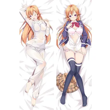 

Janpan Anime Pillow case Shokugeki no Souma Erina Nakir pillow Covers Sexy Girl Double-sided Bedding Body Hugging pillowcase