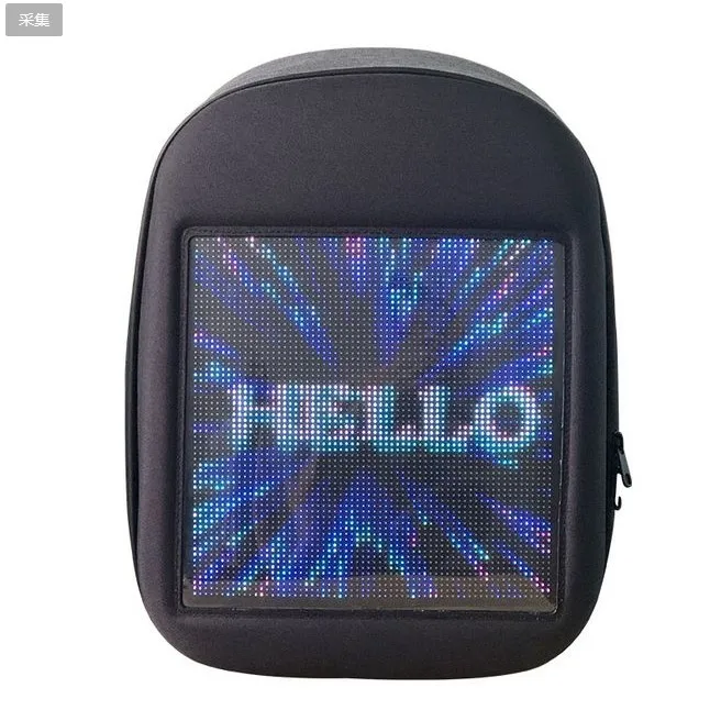 

Advertising Led light Dynamic Backpack Portable Led Advertising Bag Lightweight Advertising Screen