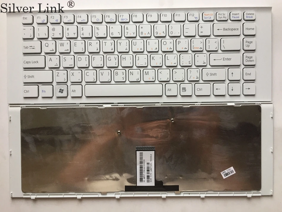 

AR Arabic Keyboard For SONY VPC-EG EG16ECB EG16EC EG16EC EG23YC EG28EG26 EG36EC EG37 EG38EC EG27C white laptop keyboard
