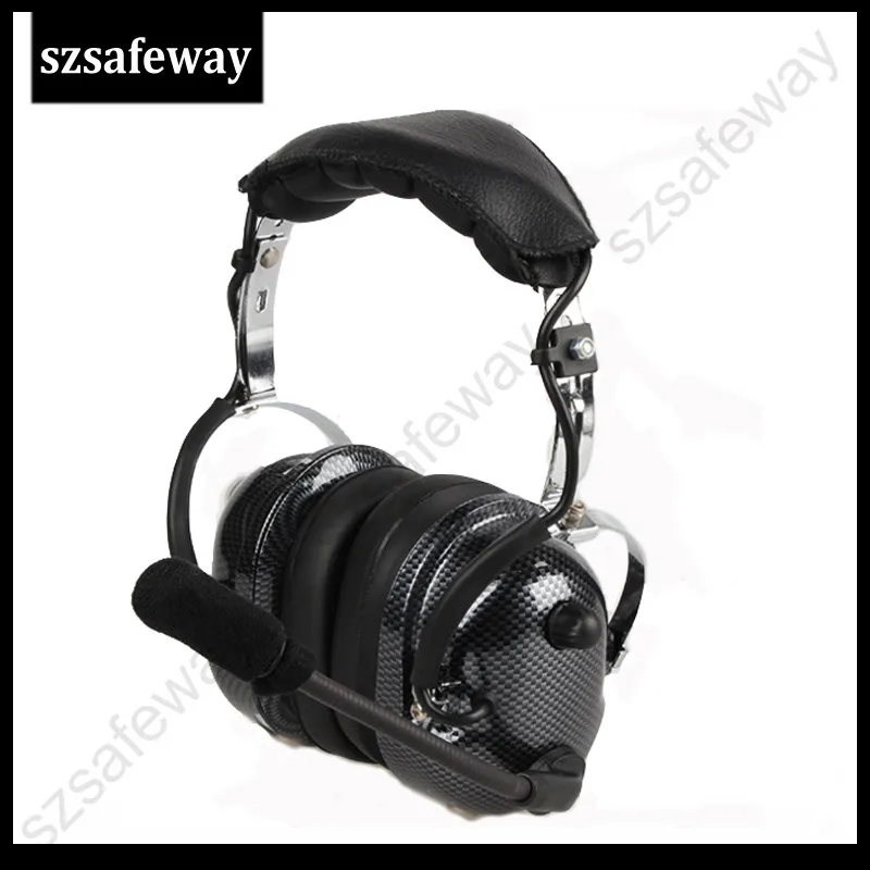 High quality heavy duty two way radio noise cancelling headset with boom mic heaphone for Vertex 2