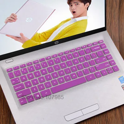 Чехол для клавиатуры ноутбука протектор для hp Pavilion x360 14M-CD 14-BF 14-BW 14-cm 14-CF серии 14M-CD0003DX 14M-BA011DX 14-BW006N - Цвет: Purple