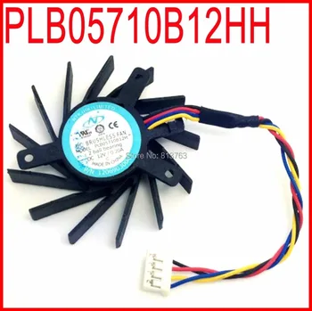 

PLB05710B12HH DC BRUSHLESS FAN 12V 0.2A 50mm 35x35x27mm Graphics/Video Card Fan 4Pin