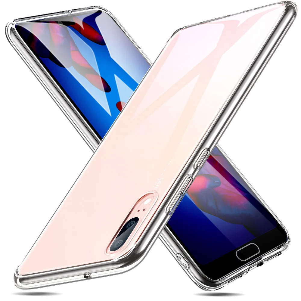 

ESR Full Protective For Huawei P20 Pro Case Luxury Tempered Glass Silicon Frame Case For Huawei P20 Cover for Huawei P20 P20 Pro