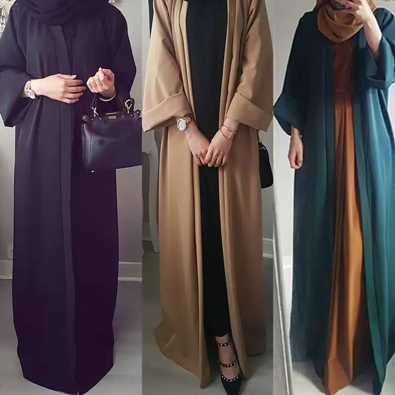 Kaftan Abaya Femme Robe Dubai Cardigan Muslim Hijab Dress Abayas For Women Qatar Jilbab Caftan Marocain Turkish Islamic Clothing Aliexpress