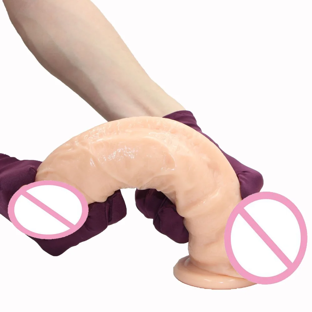 10.63 in Huge Dildo Realistic Flexible Large Penis Dick Big Dildos With Strong Suction Cup Adult Sex Products Sex Toys For Woman