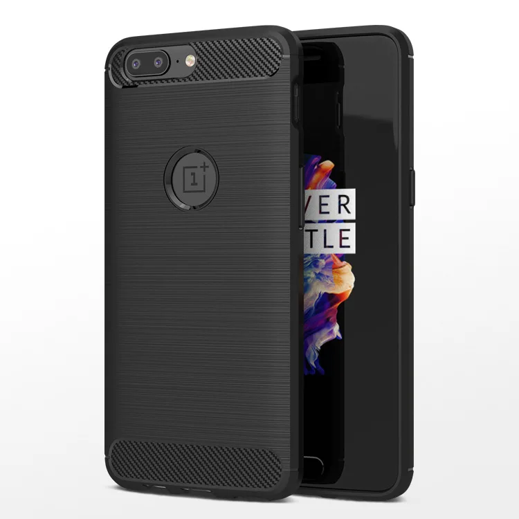 For Oneplus 6 6t case Shockproof Carbon Fiber Soft for 3 3T Full Cover oneplus 5 5t one plus Fundas |
