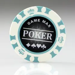 10 шт./лот Премиум глины чипов без значение 14 г покер узор Texas Hold'em Poker казино чип