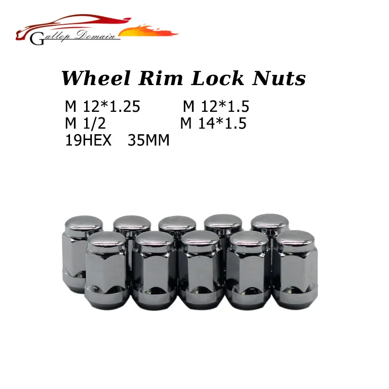 20PCS Car wheel screws nuts theft wheel nuts steel tire anti theft