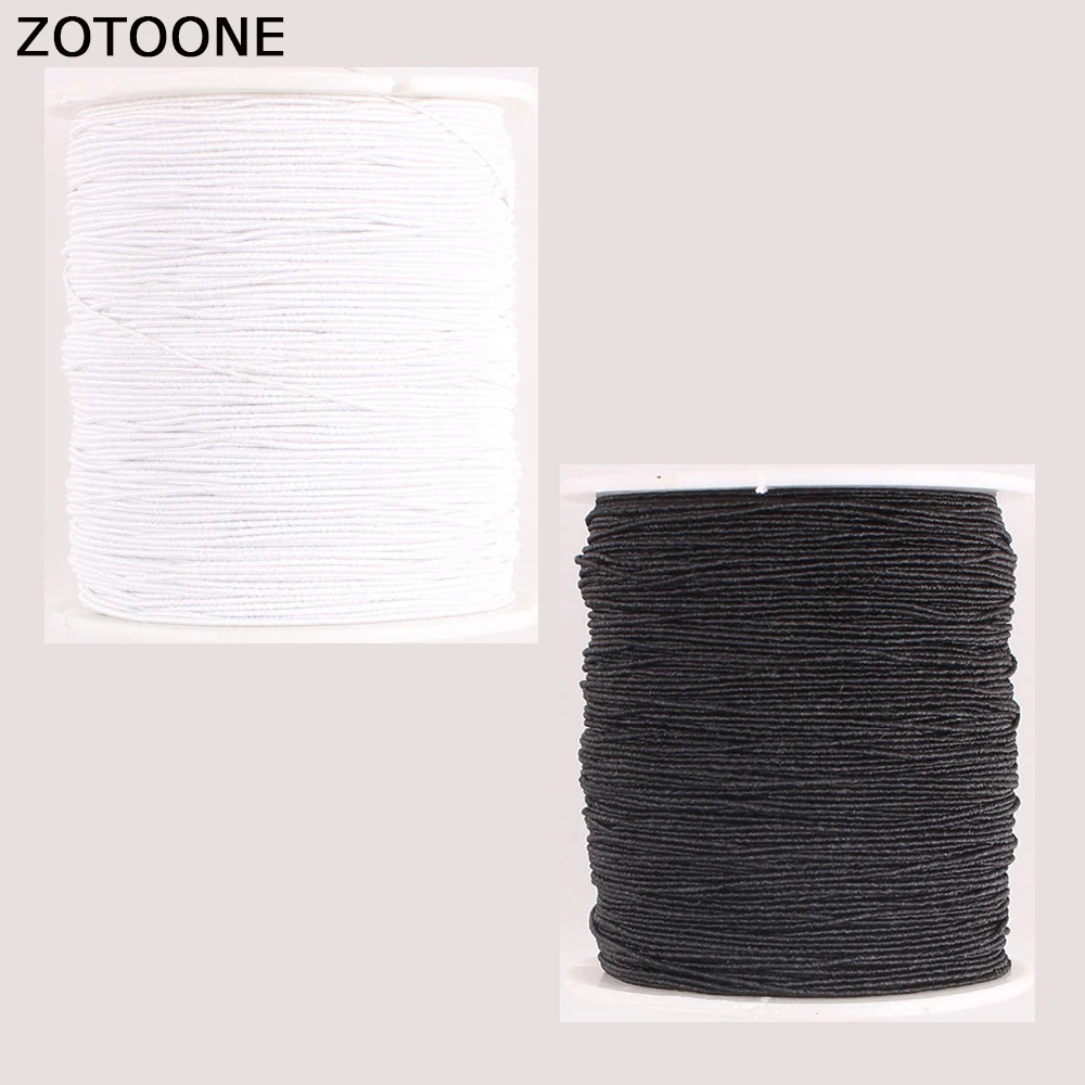 

ZOTOONE White Black Sewing Machine Threads Set Polyester Threads for Leather Fabric DIY Sewing Accessories Yarn for Knitting Lot
