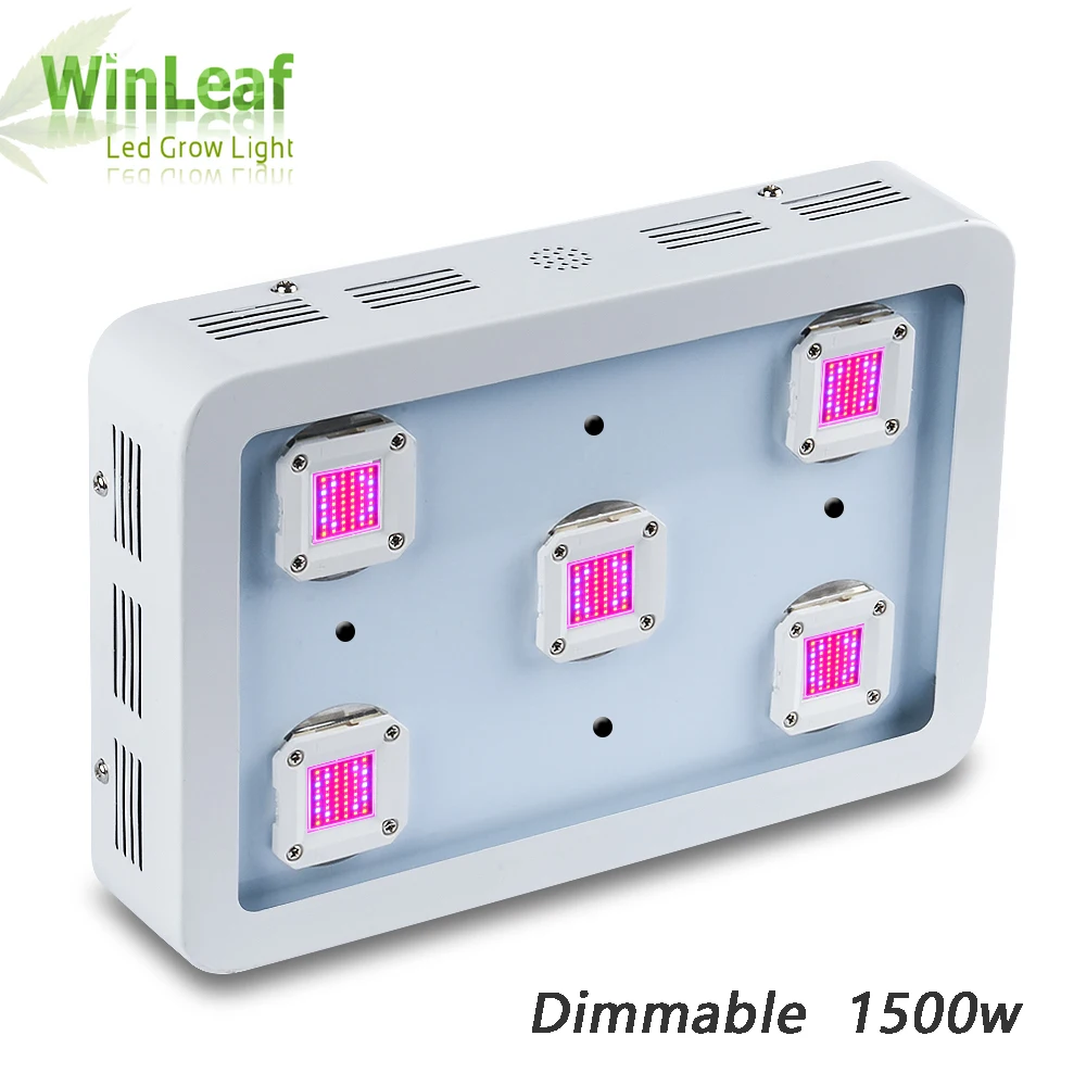 

Led Plant Grow Light Full Spectrum 1500w Dimmable Bestva for All Stages Indoor Greenhouse and Bloom Tent Grow Light