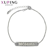 Xuping модные элегантные браслеты популярный дизайн браслеты для женщин ювелирные изделия День матери подарки S75, 4-75123