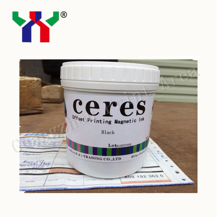 

Anti-fake special ink.offset magnetic ink,brown color,1kg/can.