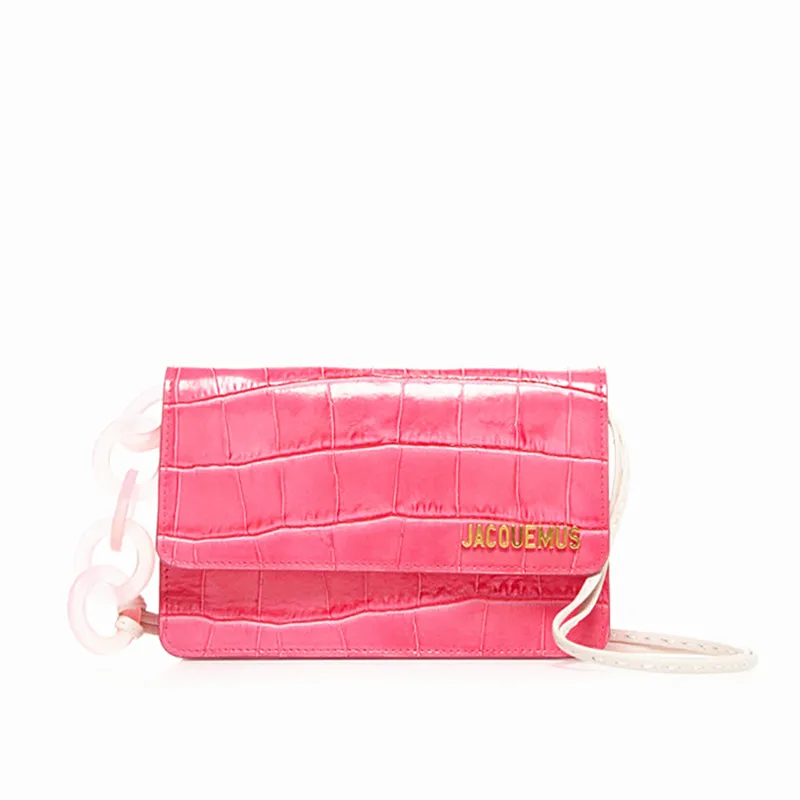 

Female It Bag 2019 New Mini Crocodile Letter Ring Shoulder Messenger Bag Unique Designer Chain Crossbody Bags Women Handbags