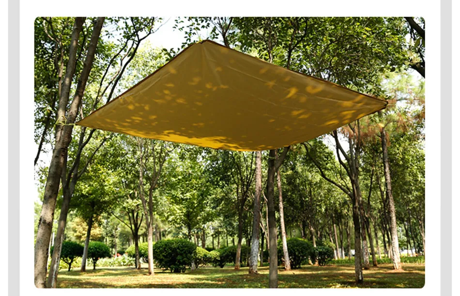 HEWOLF солнцезащитный тент Sunshade Canopy Sun Beach стояночный навес автомобильная палатка Дождь Укрытие Палатка Сверхлегкий брезент Открытый Кемпинг