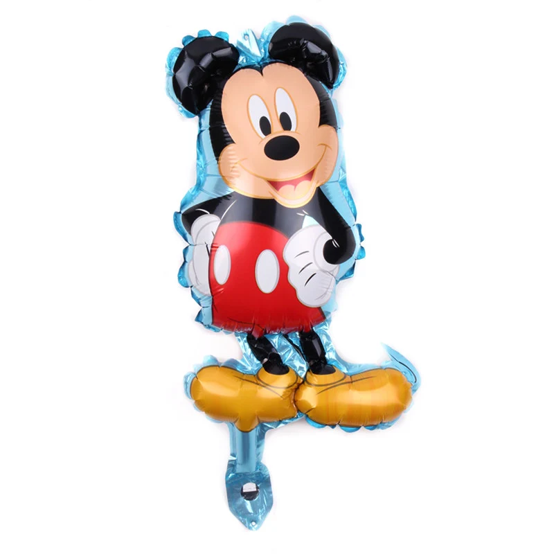 С Микки Маусом Мышь тема праздничные украшения из шаров воздушные шары вращаться воздушный шар Дети День рождения расходные материалы - Цвет: Style 3