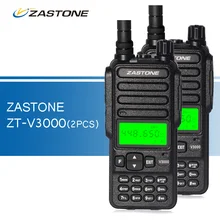 2pcs/lot Zastone ZT-V3000 Walkie Talkies UHF 400-480HMz Professional Two Way Radio Ham CB Radio FM Transceiver WalkieTalkie