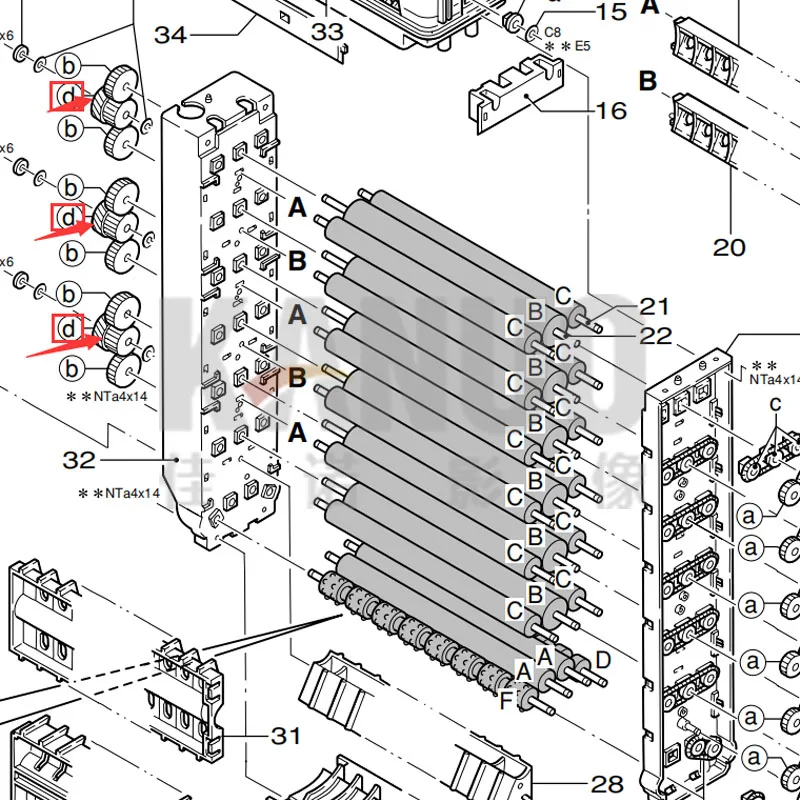 34B7499913 gear