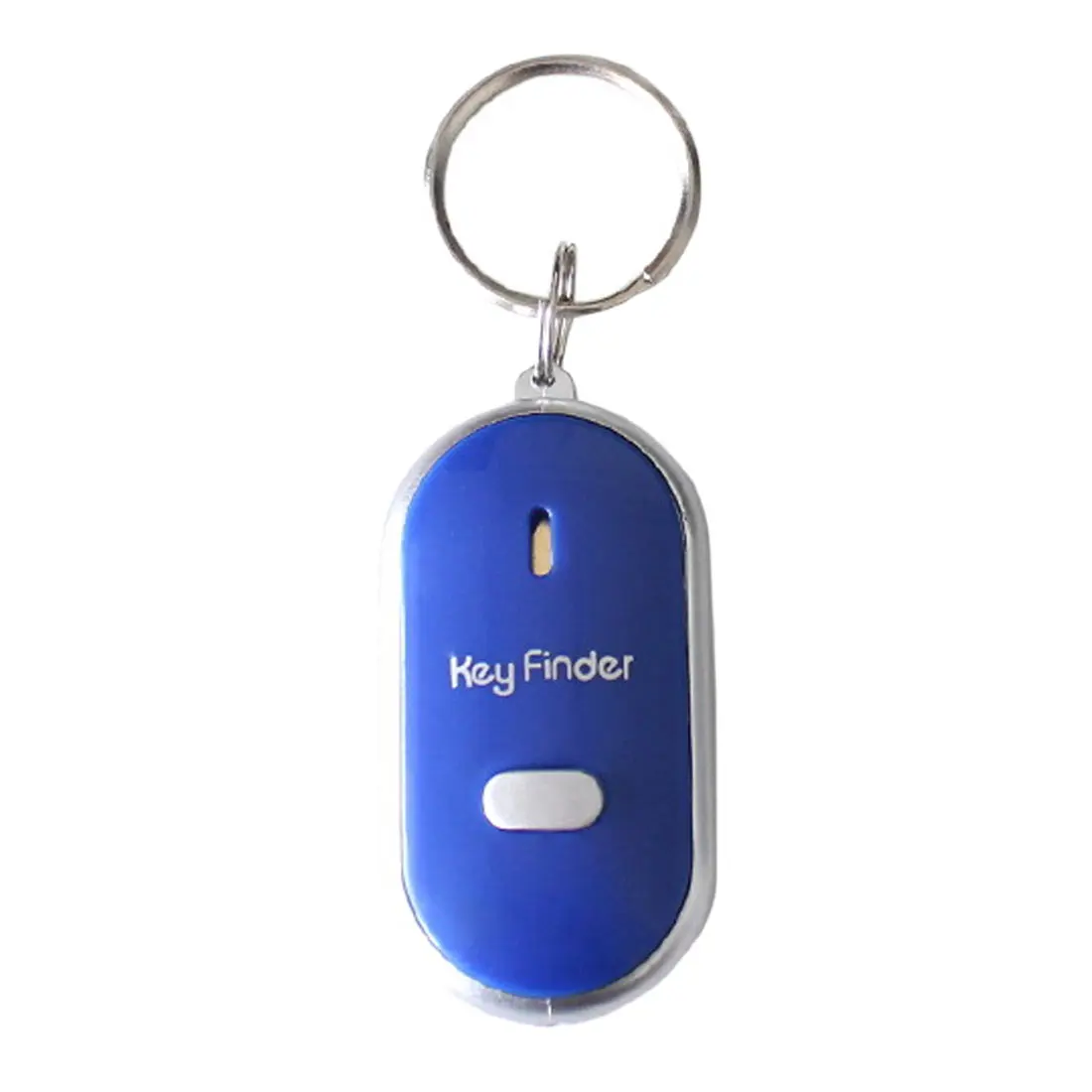 Устройство против потери голосового ключа детектор мини-свисток ключ-Искатель мигающий звуковой сигнал удаленный локатор Сигнализация напоминание - Цвет: blue