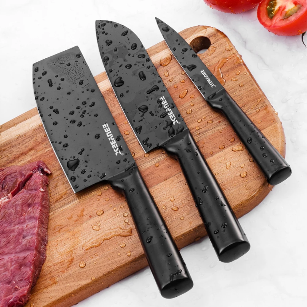 Кухня ножи Нержавеющая сталь Ножи японский Ультра Sharp утилита Santoku мясной нож шеф