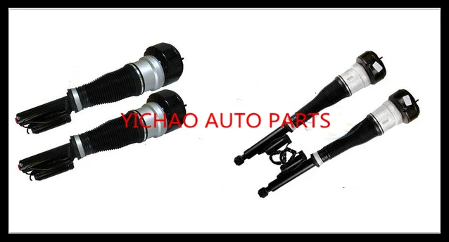 

for MERCEDES benz CL & S W221 S350 S450 S500 S550 CL550 S63 AMG COMPLETE SET FRONT & REAR AIR SUSPENSION STRUTS / SHOCKS