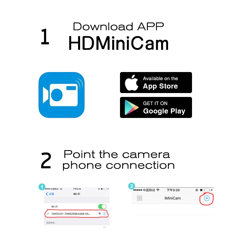 4 шт./лот мини-камера WiFi HD 1080 P камера безопасности для помещений Встроенный аккумулятор легко установить для iPhone Android PC iPad