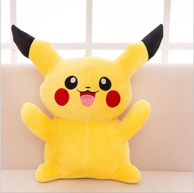 Special Offers 1pc 22cm Pikachu Plush Toys High Quality Very Cute Stuffed Animal Dolls Children Toys Movie Tv kids Christmas Gift