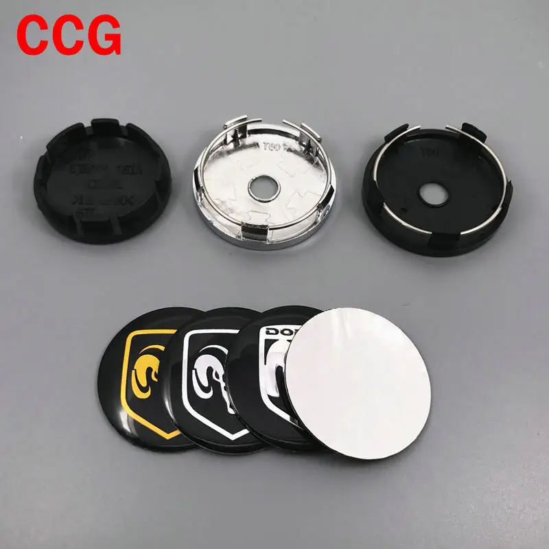 

4pcs 56mm 60mm Car Wheel Hub cap rim badge Dust-proof covers Creative decoration Decals sticker Car styling Auto accessories