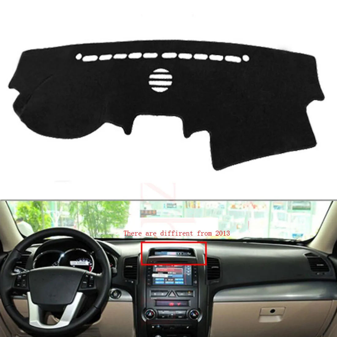 Dongzhen Car Dashboard Mats Cover Anti UV Pad Instrument Platform