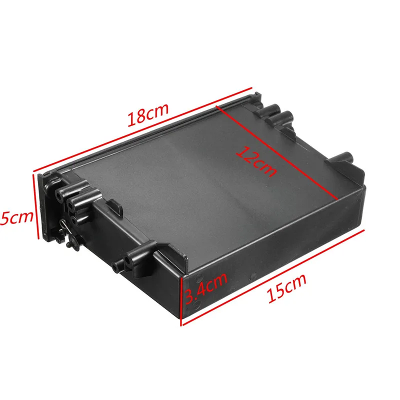Набор карманных коробок для хранения, Универсальный Одиночный Din автомобильный CD-плеер, радио, стерео, тире, отделка, набор карманных коробок для хранения