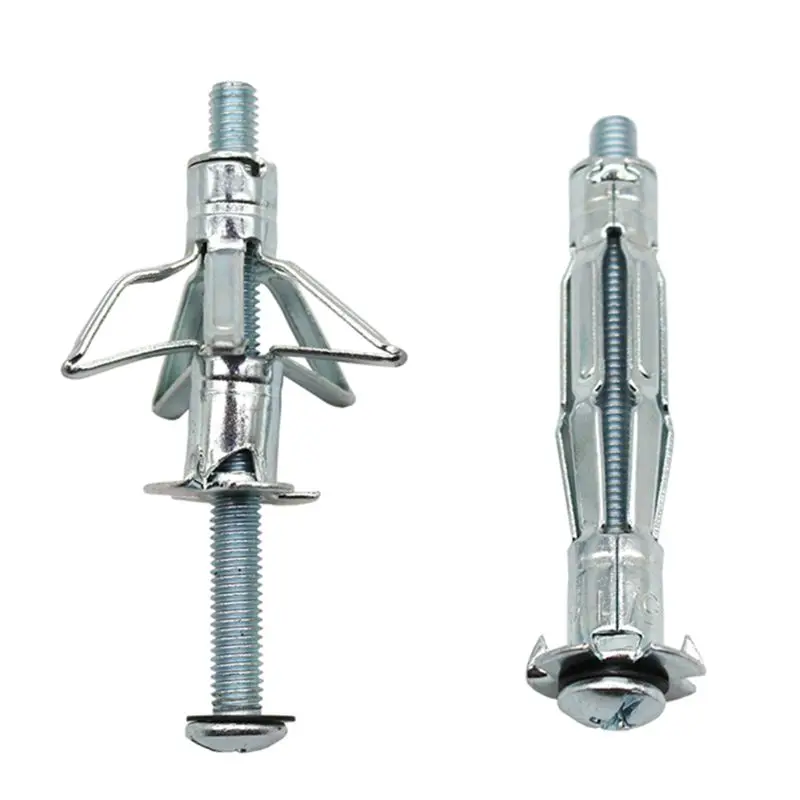 10 x METAL HEAVY DUTY PLASTERBOARD CAVITY WALL ANCHORS PLUG FIXINGS M5 x 37 10 x METAL HEAVY DUTY PLASTERBOARD CAVITY WALL ANCHORS PLUG FIXINGS M5 x 37